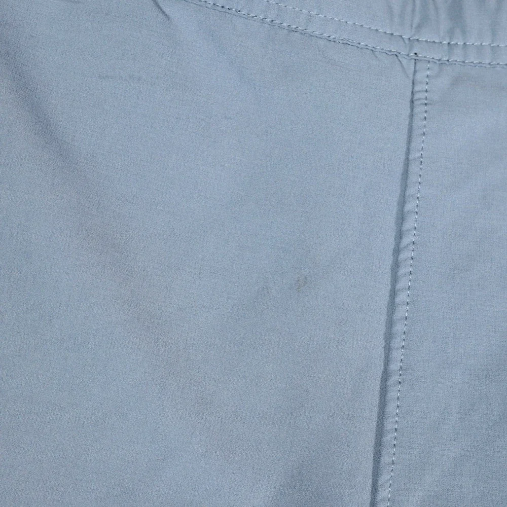 ⁠Cuts Clothing Mens S Blue Lined Athletic Shorts Drawstring Gym Activewear